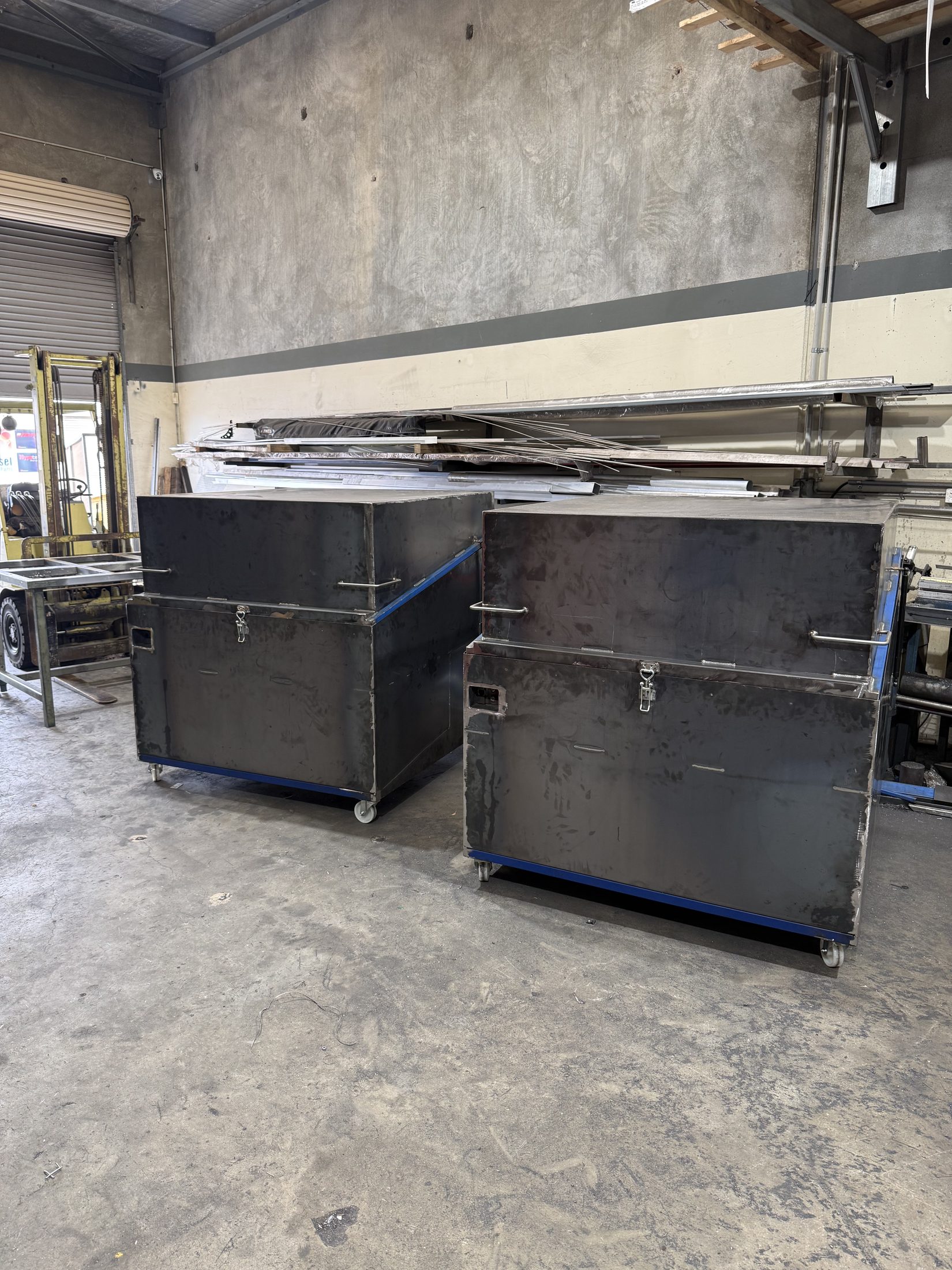 Fabricated steel tanks built by Offer Fabrications in Perth WA
